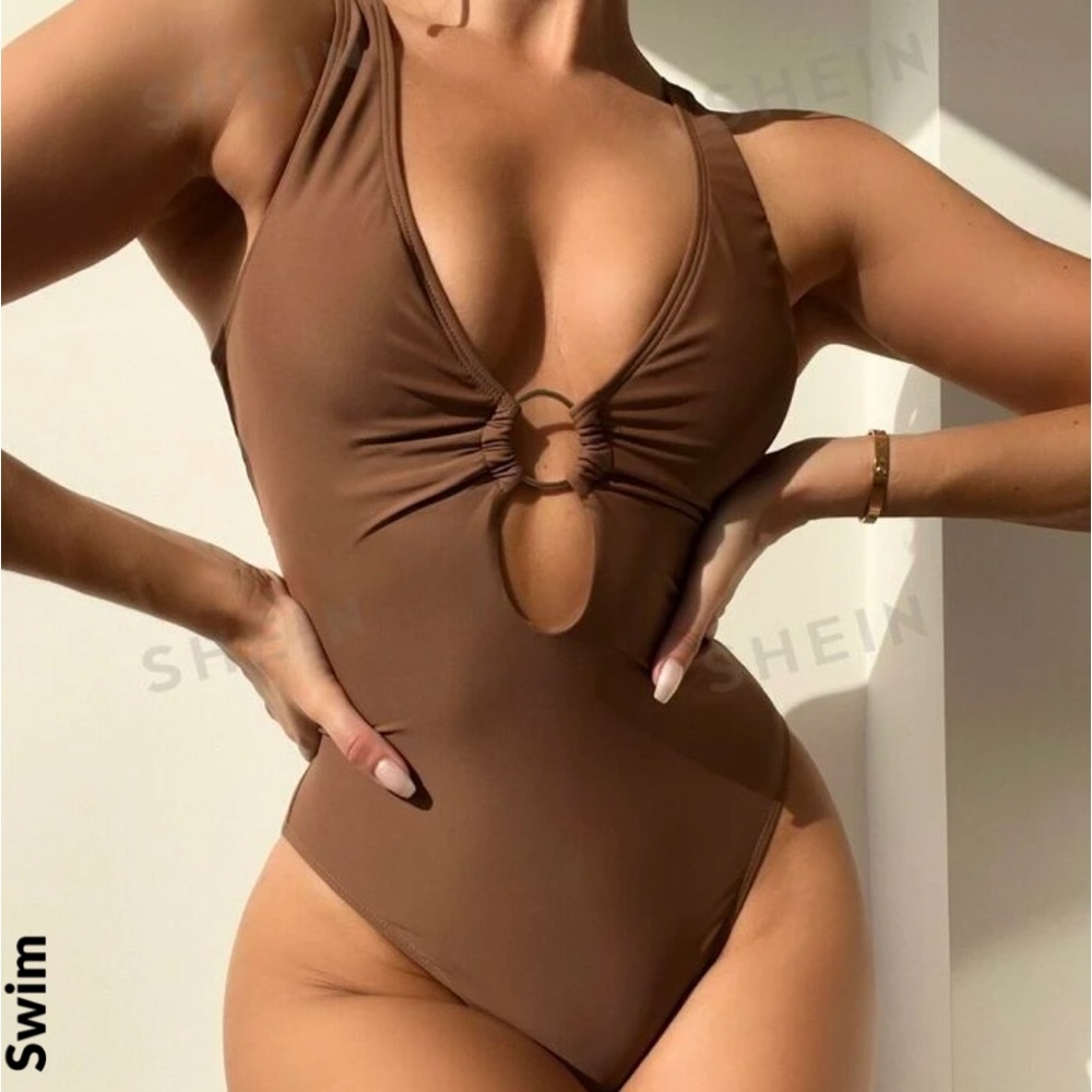 Nude sexy one piece